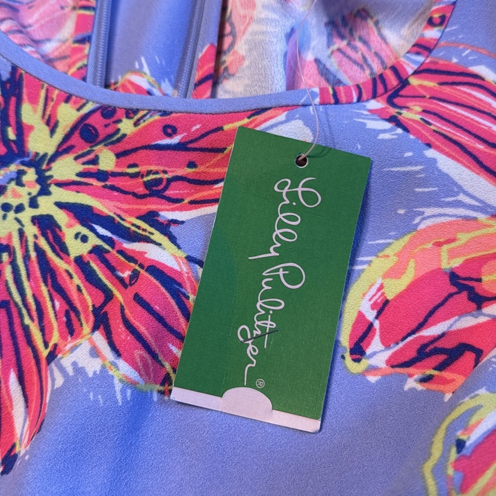 NWT Lilly Pulitzer Molly Haynes Trapeze Dress M - Picture 8 of 12